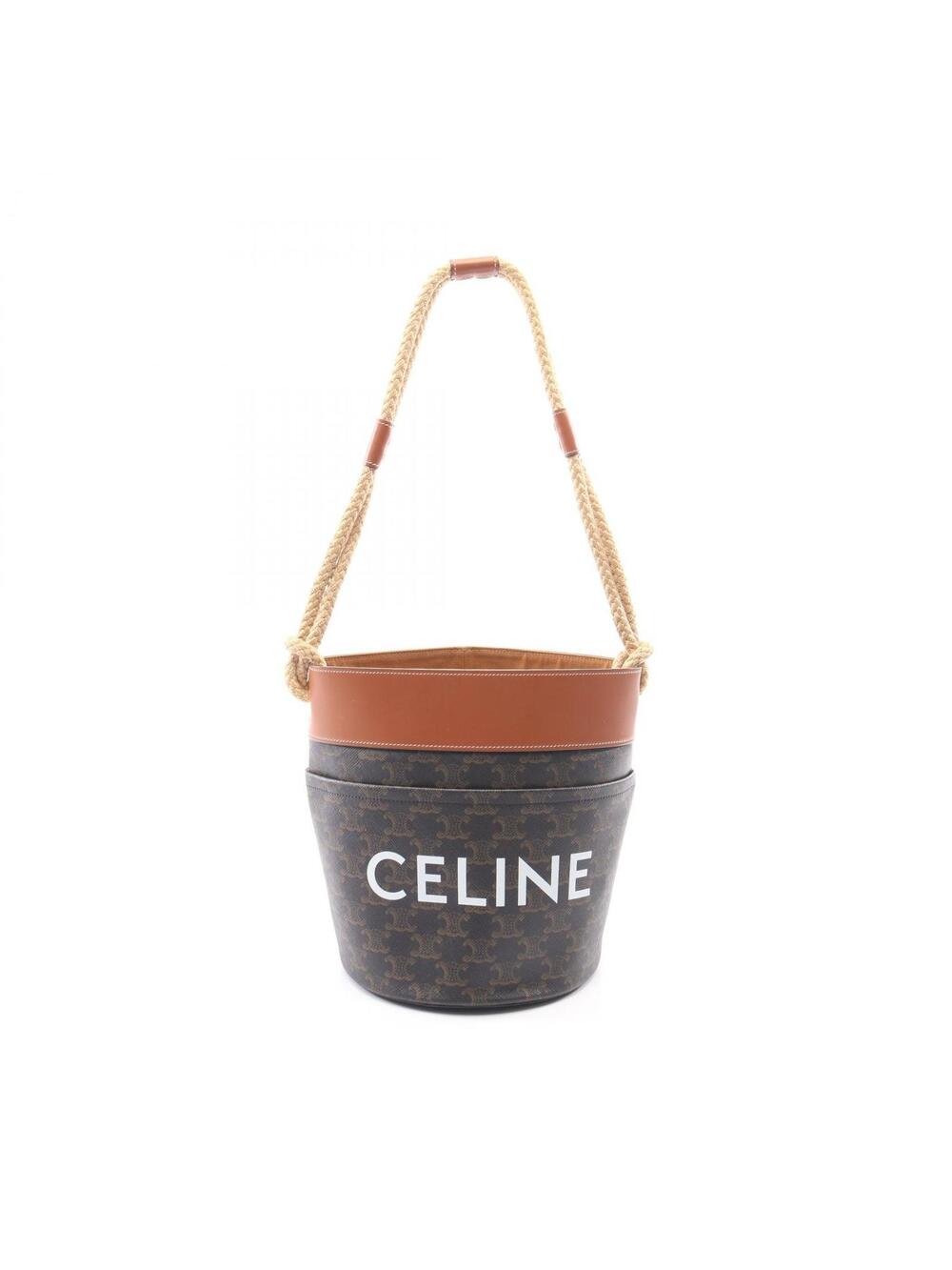 Celine Triomphe Bucket Shoulder Bag #301603C14B
